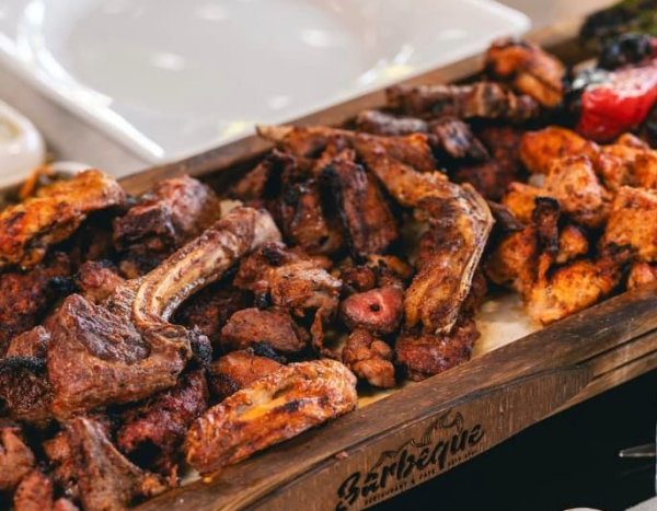 barbecue mixed grill platter